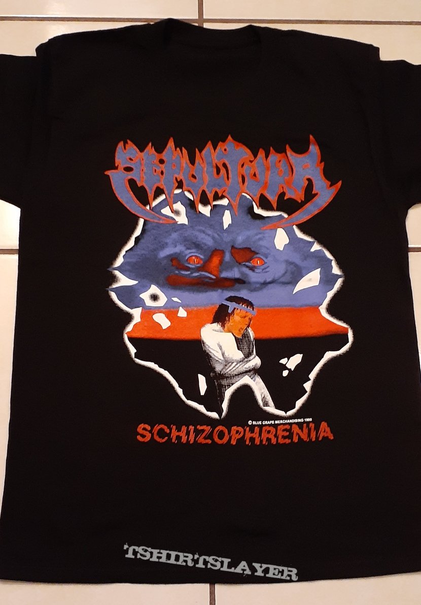 Sepultura - Schiziphrenia Tour Shirt Bootleg