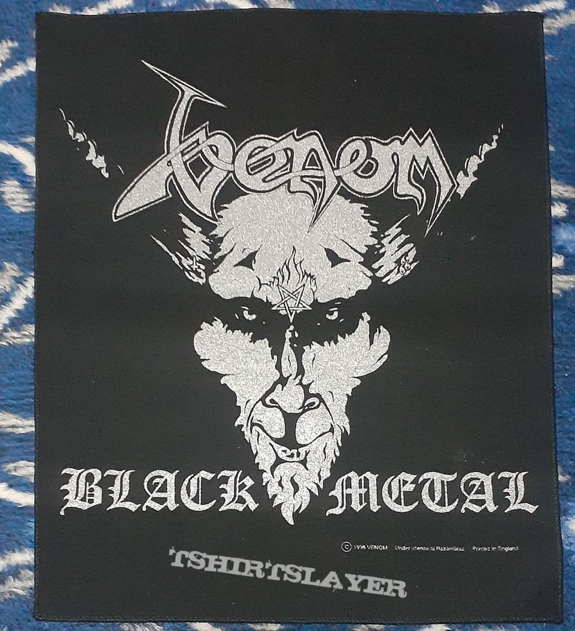 Venom - Black Metal Backpatch 1998