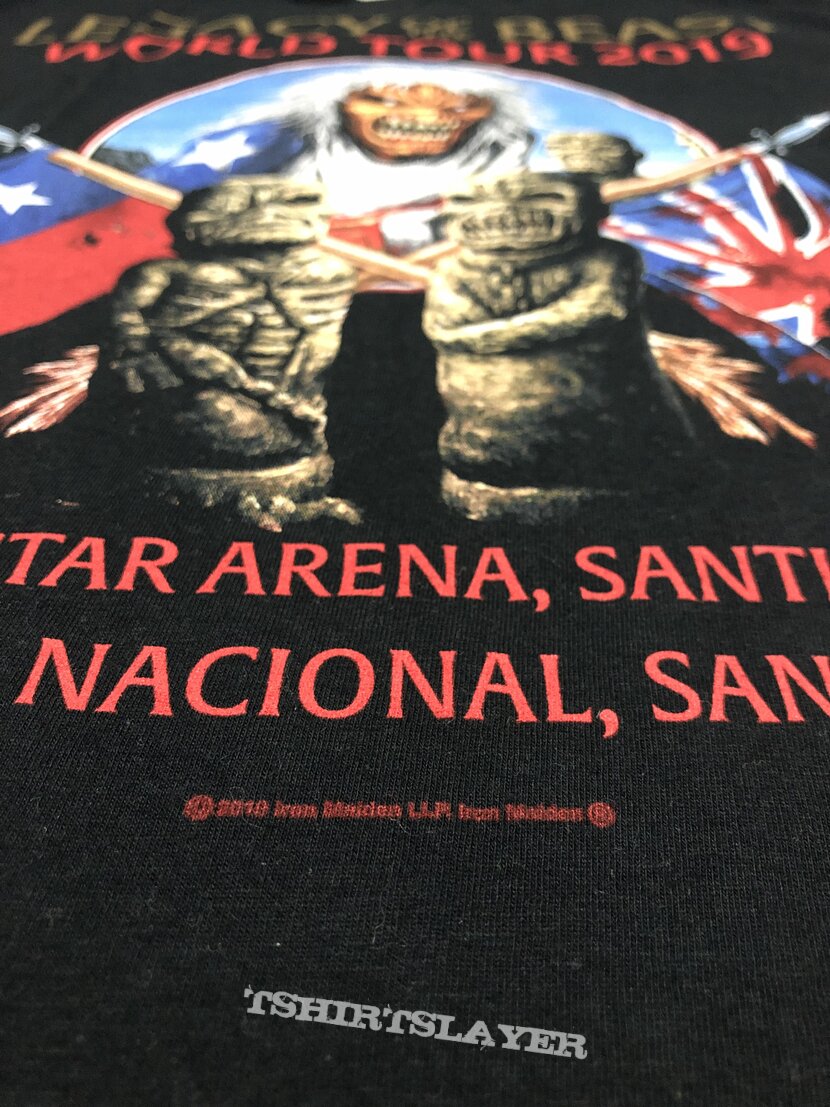 Iron Maiden - Chile Event Shirt 2019