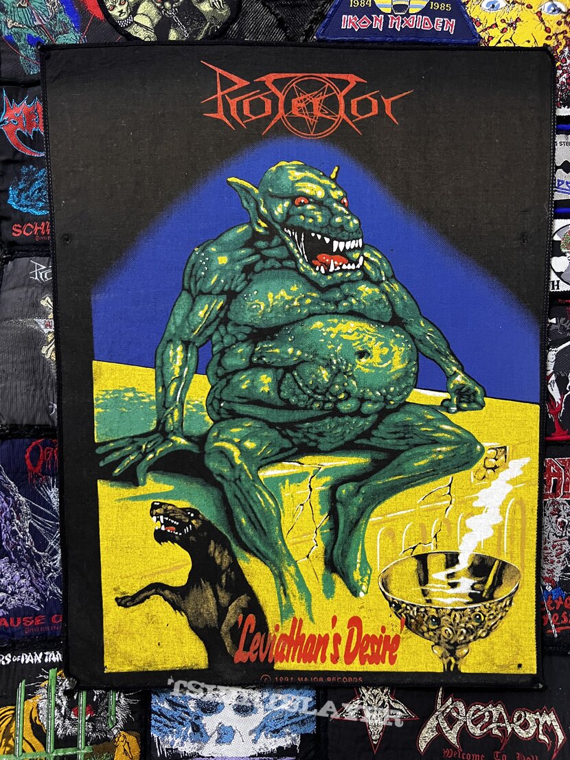 Protector  - Leviathan’s Desire Backpatch 1991