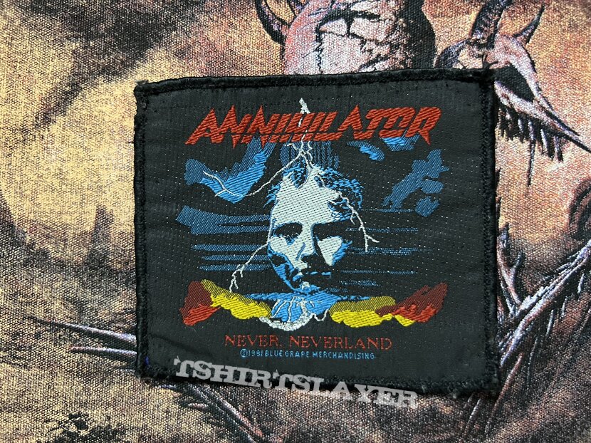 Annihilator  - Never Neverland Patch 1991