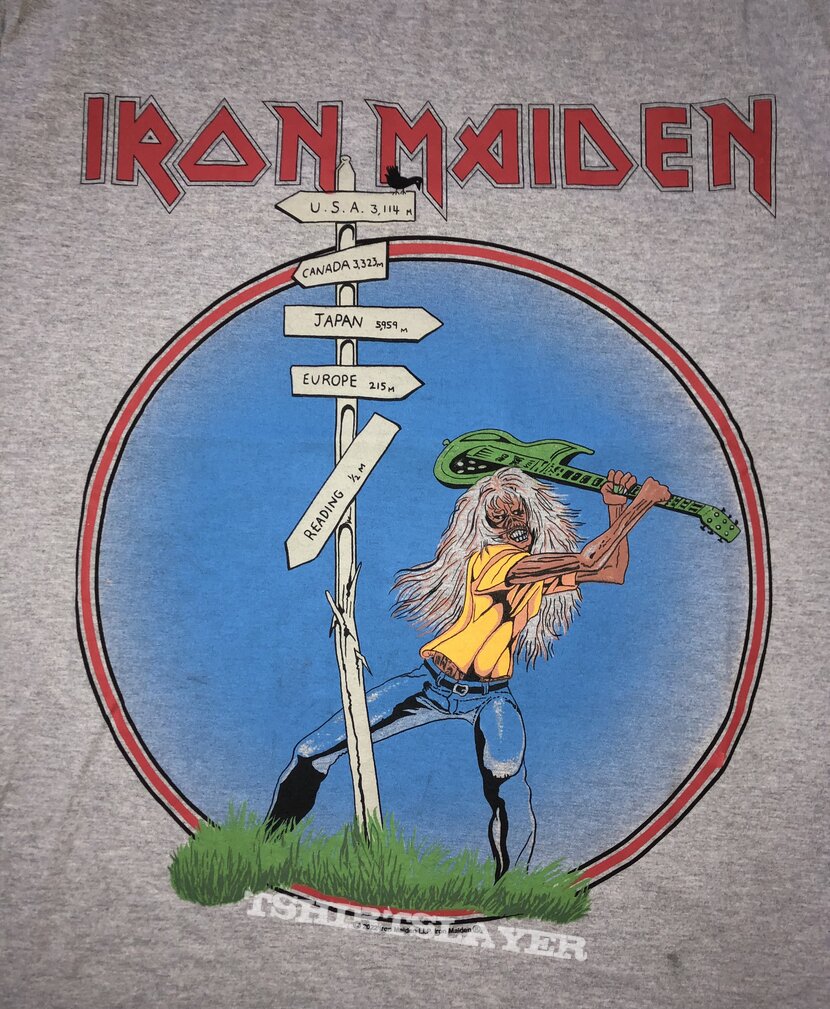 Iron Maiden  - Reading Festival 1982 Remastered 2023 Shirt