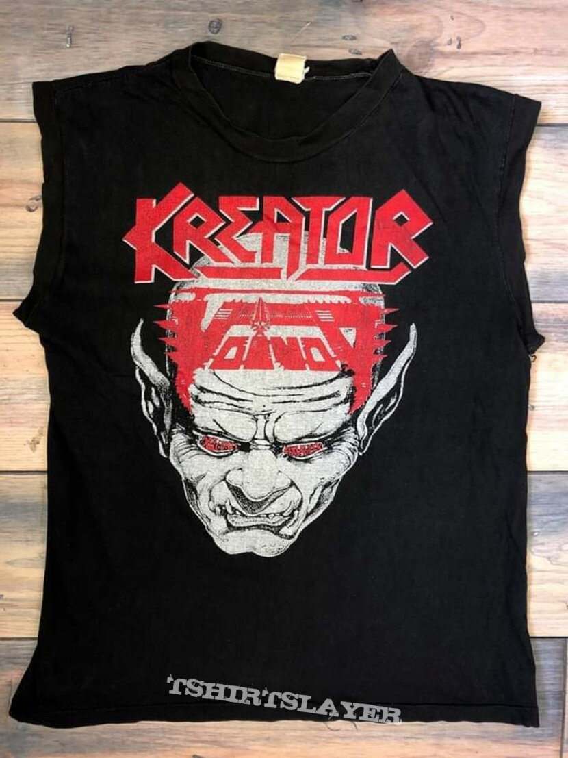 Voivod/Kreator - Blind Faith 1987 Tour Shirt