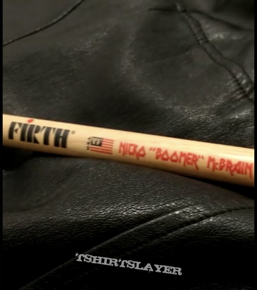 Iron Maiden - Nicko McBrain&#039;s Drumstick