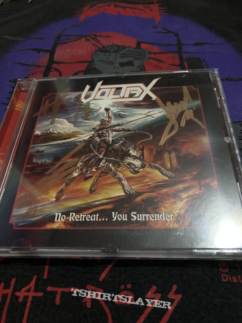 Voltax - Signed No Retreat... You Surrender CD 2017