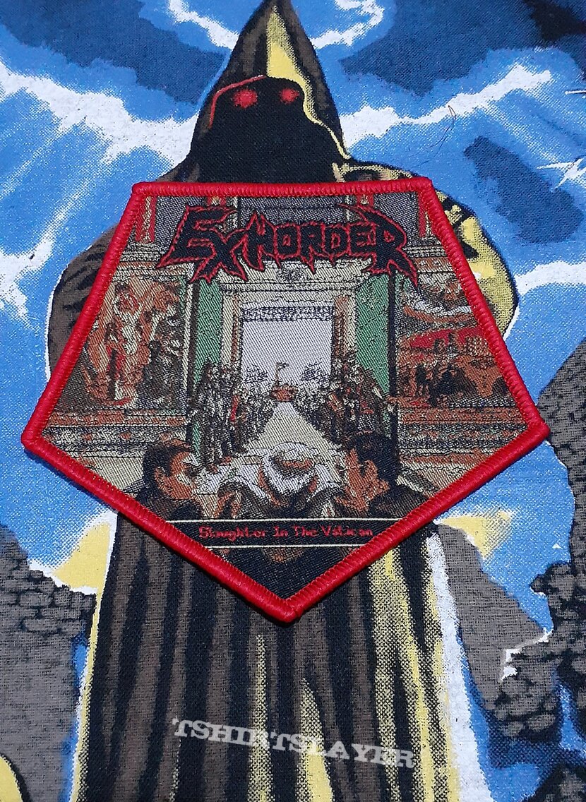 Exhorder - Slaughter In The Vatican Official Patch