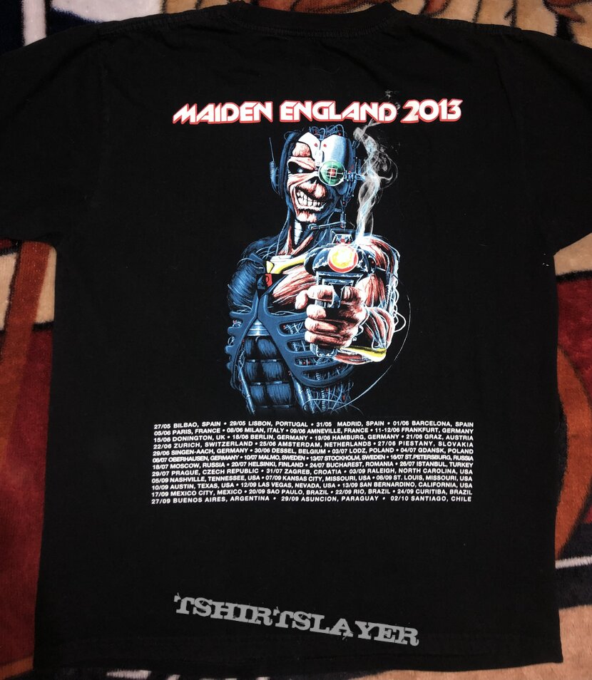 Iron Maiden - Seventh Son Of A Seventh Son/Maiden England 2013 Tour Shirt 2013