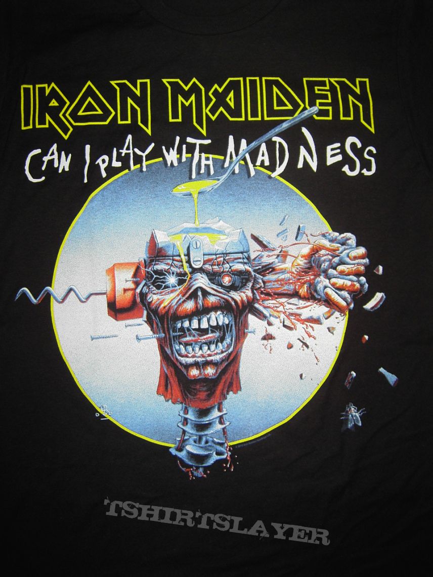 Iron Maiden Can I Play With Madness Shirt Tshirtslayer Tshirt And Battlejacket Gallery