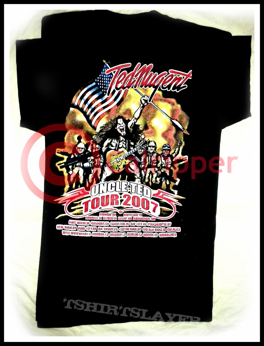 Ted Nugent 2007 Tour Shirt.