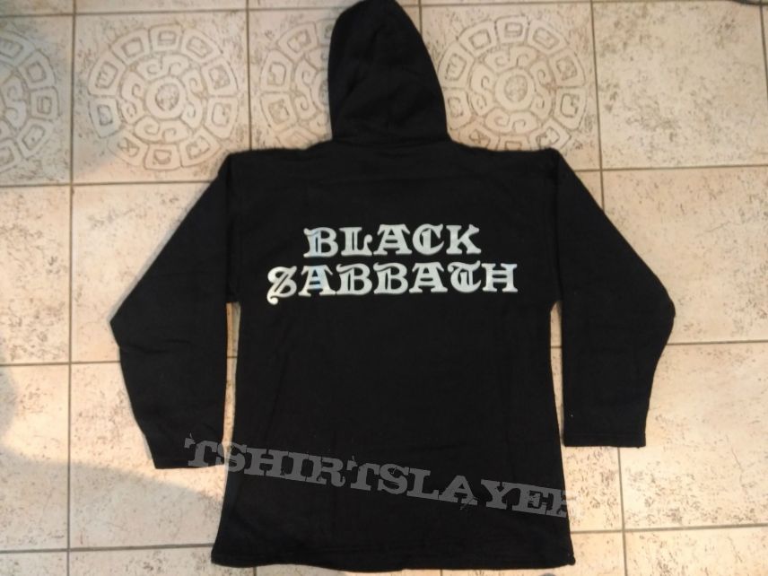 Black sabbath headless cross hooded sweat shirt 