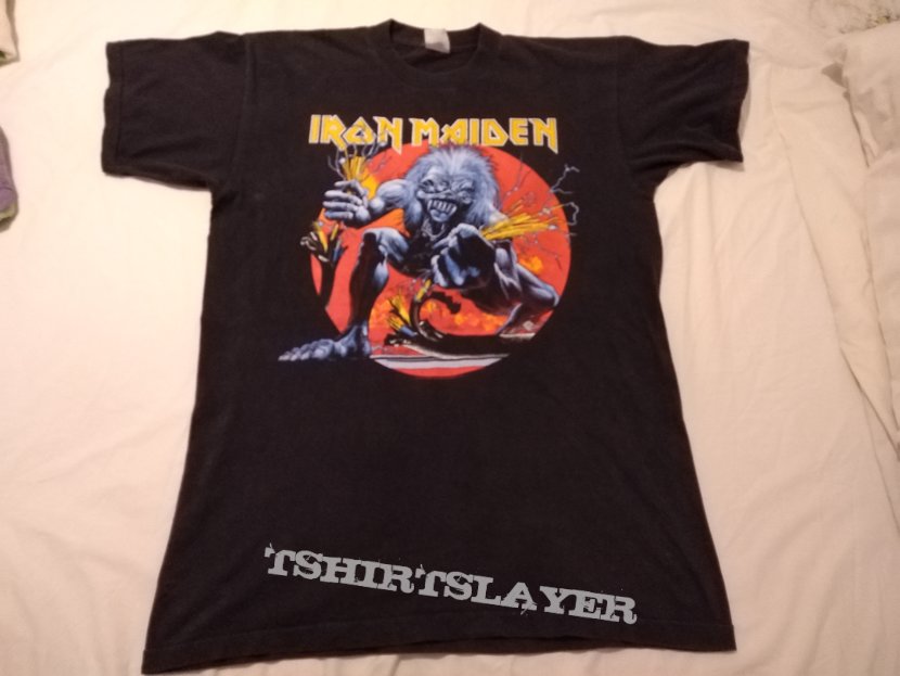 Iron Maiden a real live one shirt | TShirtSlayer TShirt and ...