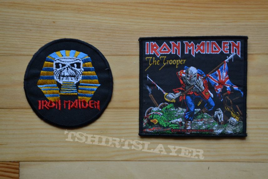 Iron Maiden patches