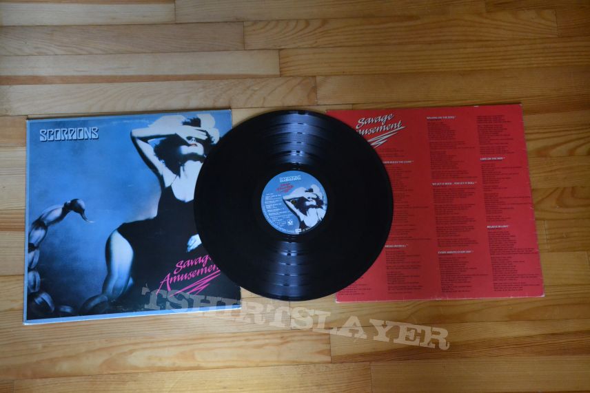 Scorpions - Savage Amusement LP 1988