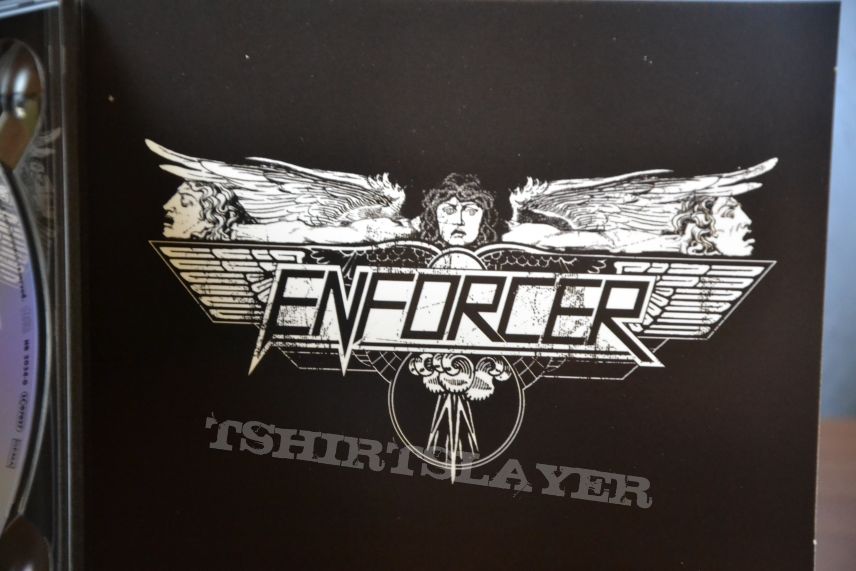 Enforcer - Death By Fire CD 2013 with Patch