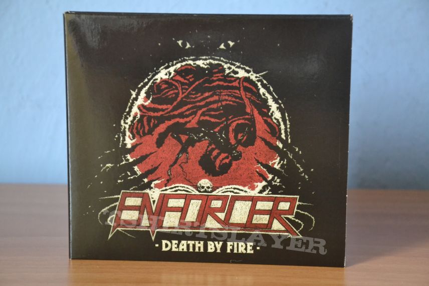 Enforcer - Death By Fire CD 2013 with Patch
