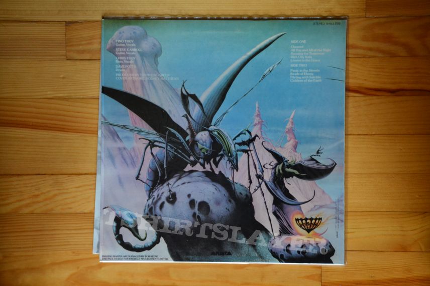 Praying Mantis - Time Tells No Lies Vinyl Disc 1981