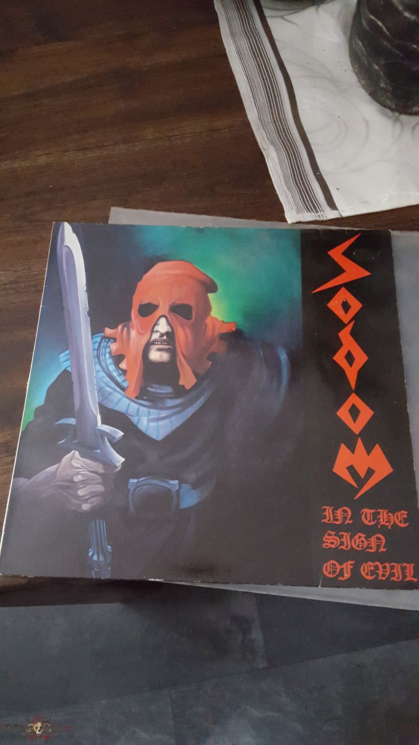 Sodom Vinyl In the Sign of Evil