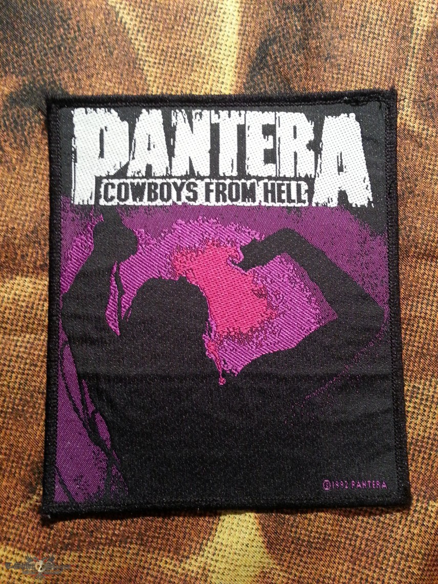 Pantera - Cowboy from Hell Patch Pantera - Cowboy from Hell Patch