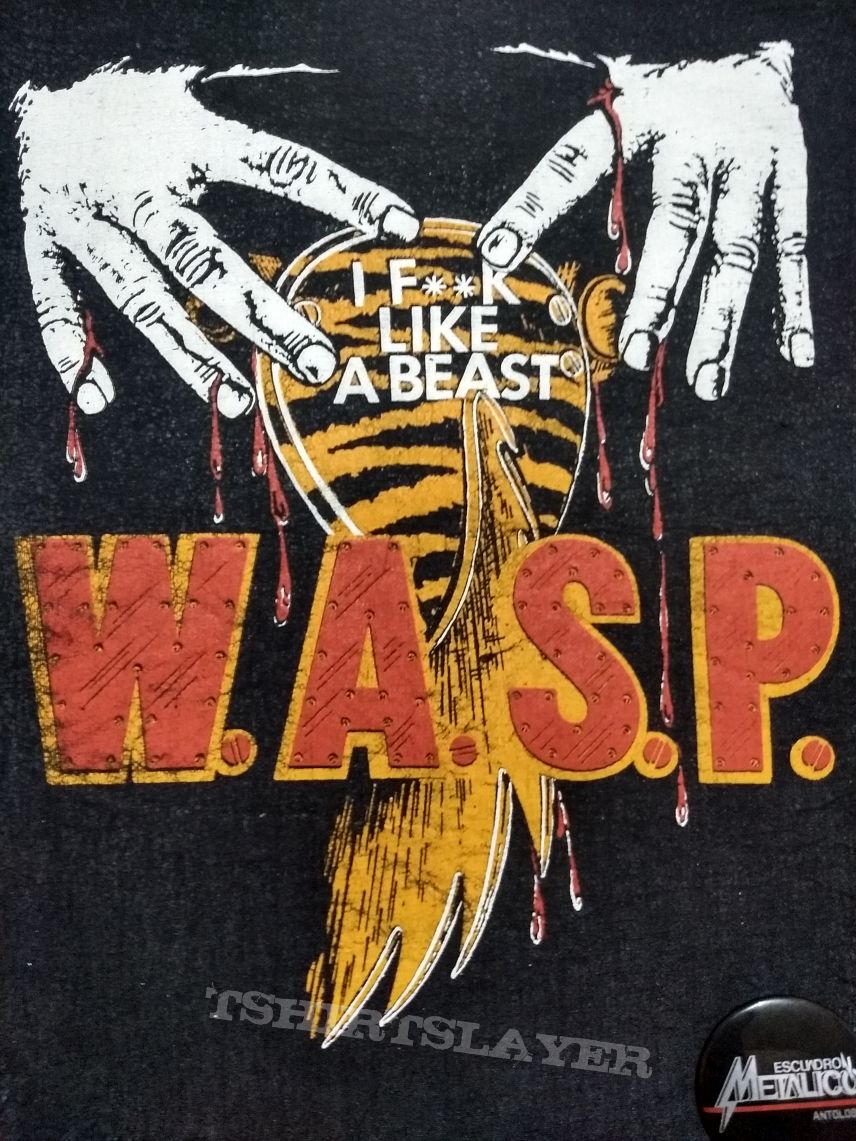 W.A.S.P. - I F**k Like a Beast Backpatch