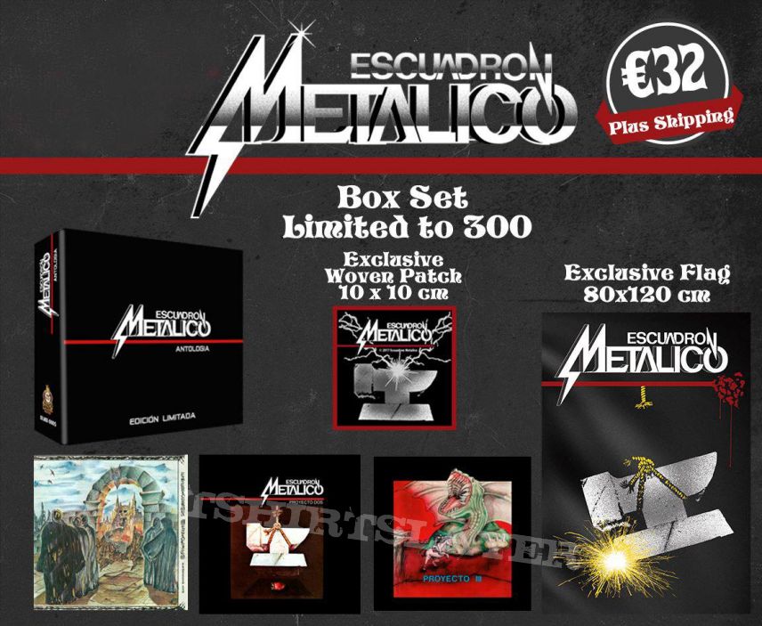 RAMSES Escuadron Metalico Boxset CD -  Limited Edition #300