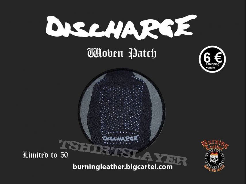 Discharge &quot;Realites Of War&quot; Woven Patch 