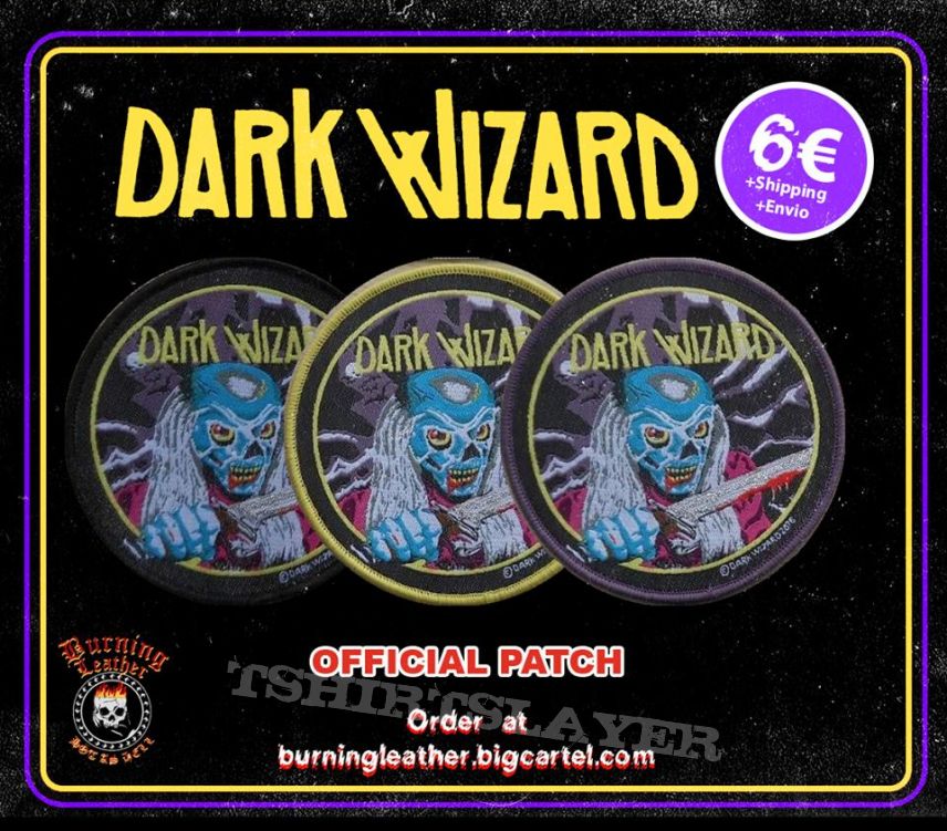 Dark Wizard &quot; Devil&#039;s victim&quot; Official woven patch.