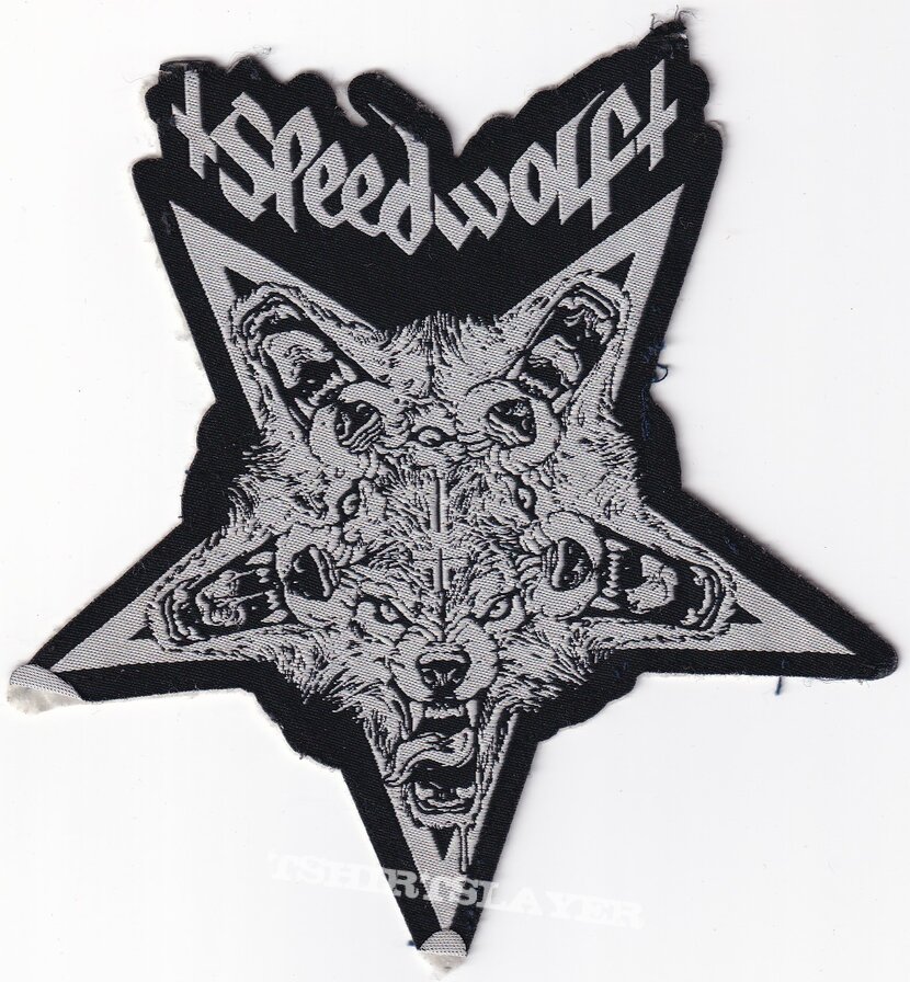 Speedwolf Wolfgram woven patch