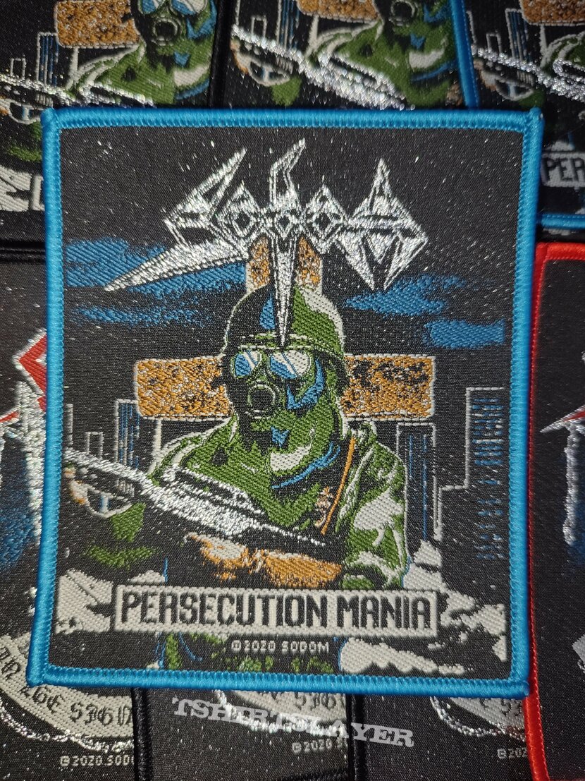 Sodom official woven patches 