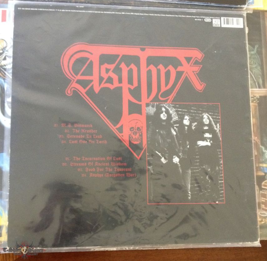 Asphyx Last One On Earth 1st press LP 1992