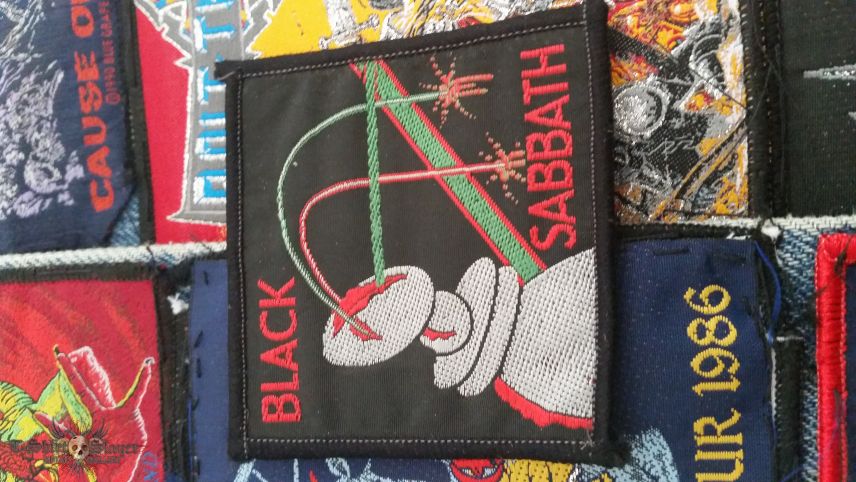 Black Sabbath vintage patches