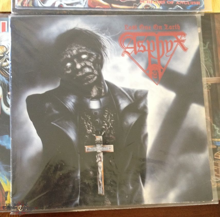 Asphyx Last One On Earth 1st press LP 1992