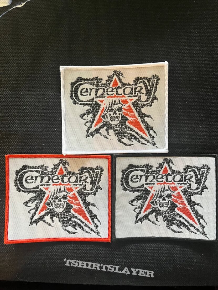 Cemetary woven patch