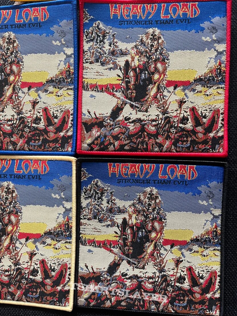 Heavy Load - Stronger Than Evil woven patch