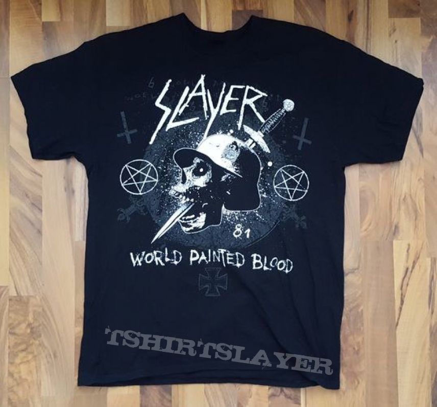 Slayer - World painted blood shirt