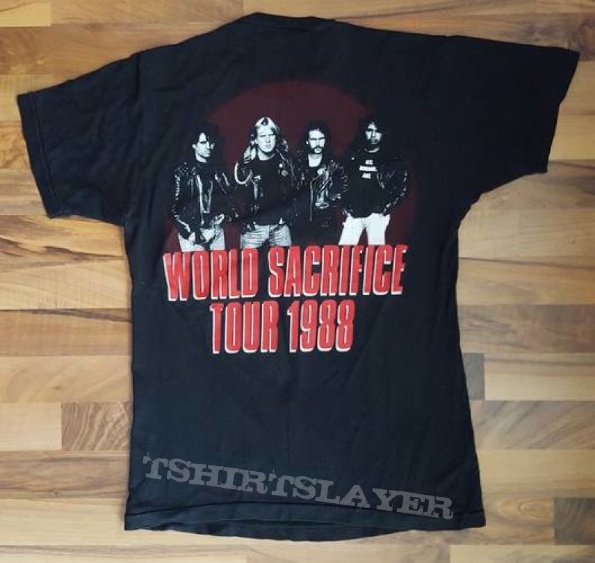 Slayer - South Of Heaven / World Sacrifice Tour 1988 Shirt