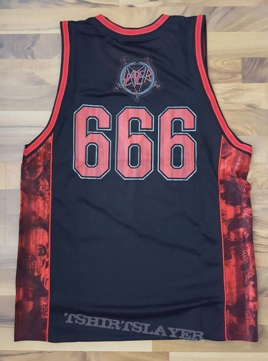 Slayer Basketball jersey | TShirtSlayer TShirt and BattleJacket Gallery