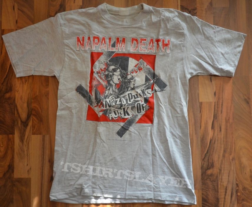 Napalm Death - Nazi Punks Fuck Off Shirt