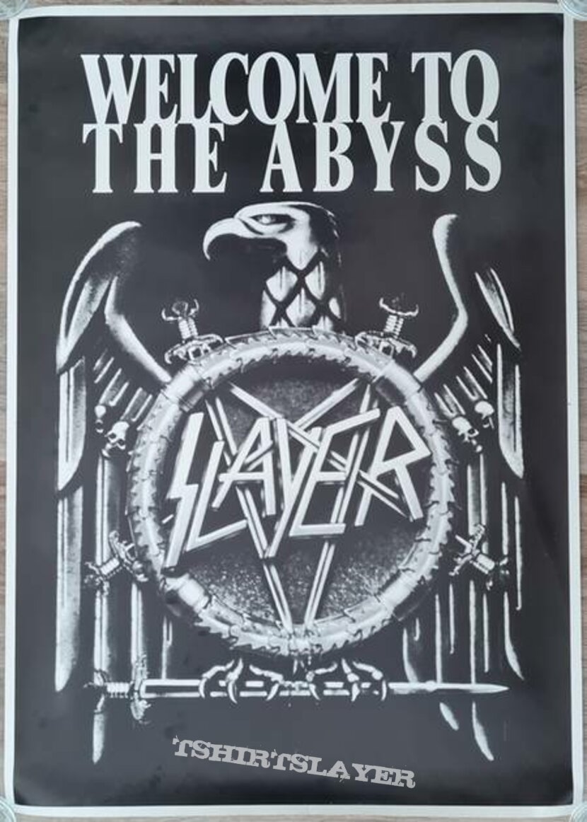Slayer - Welcome to the abyss poster Slayer - Welcome to the abyss poster