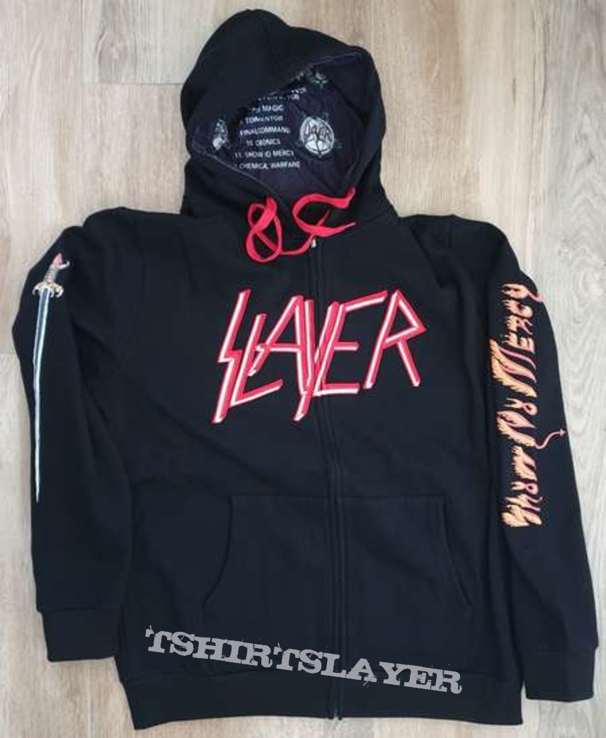 Slayer - Show no mercy zip hoodie | TShirtSlayer TShirt and BattleJacket  Gallery