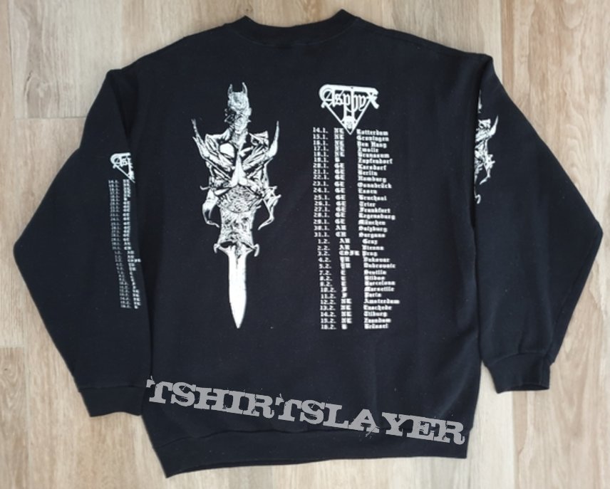 Asphyx - The rack tour sweatshirt