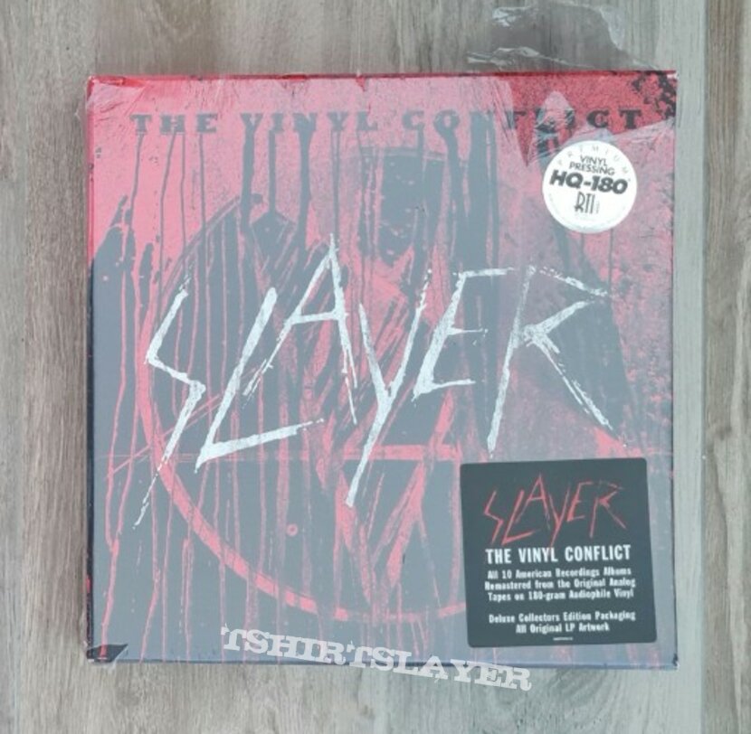 Slayer - The vinyl conflict | TShirtSlayer TShirt and BattleJacket Gallery
