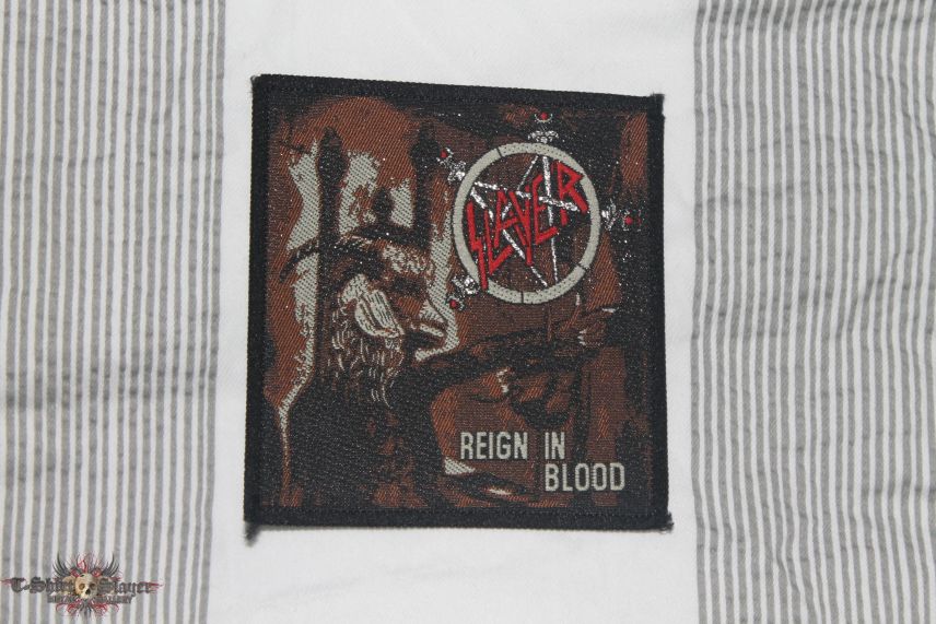 Slayer - Reign In Blood patch