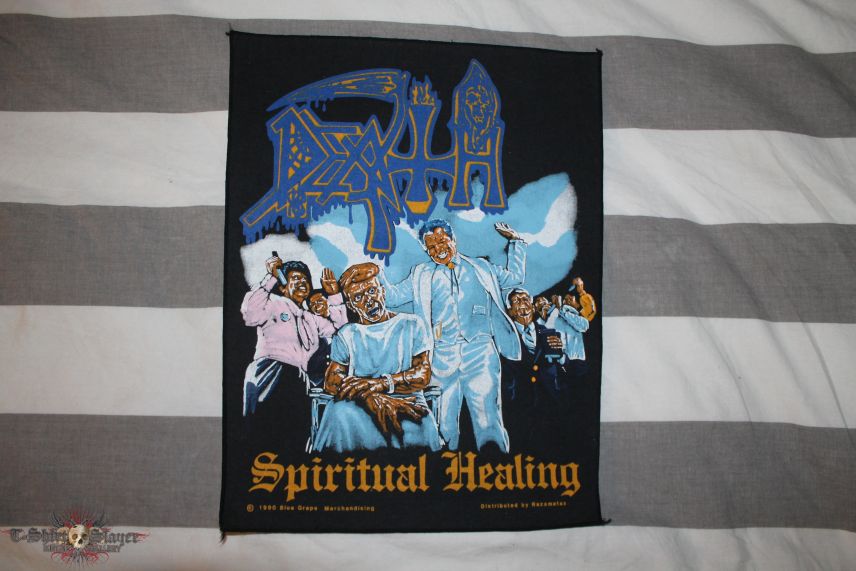 Death - Spiritual Healing backpatch