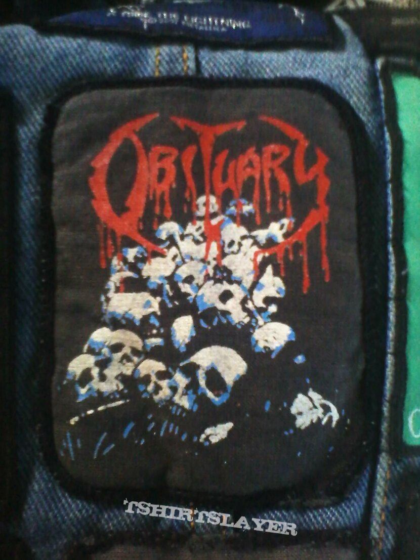 Obituary Original Printed Patch Obituary Original Printed Patch