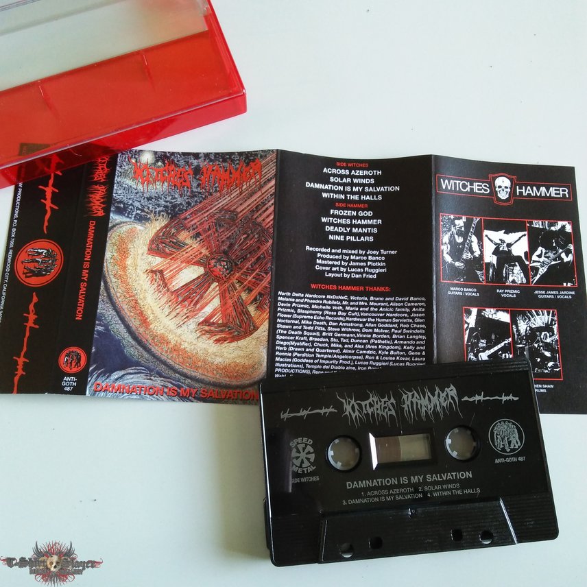 Witches Hammer - Damnation Is My Salvation tape