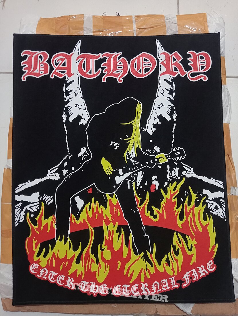 Bathory, Bathory - Enter The Eternal Fire Patch (fauzan big's) |  TShirtSlayer