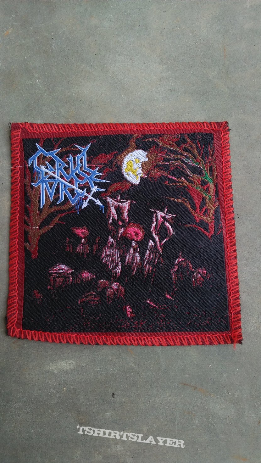 Cruel Force - Ancient Black Spirit (old version) woven patch