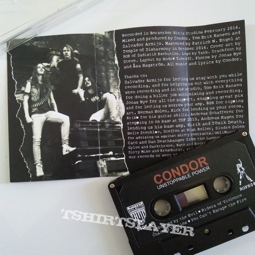 Condor - Unstoppable Power tape