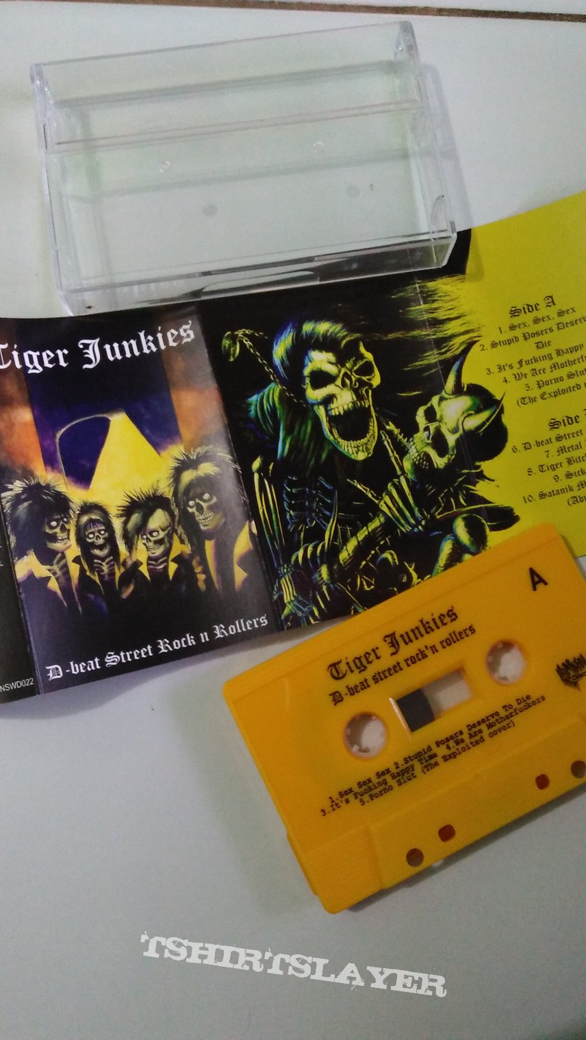 Tiger Junkies - D-Beat Street Rock n Rollers tape