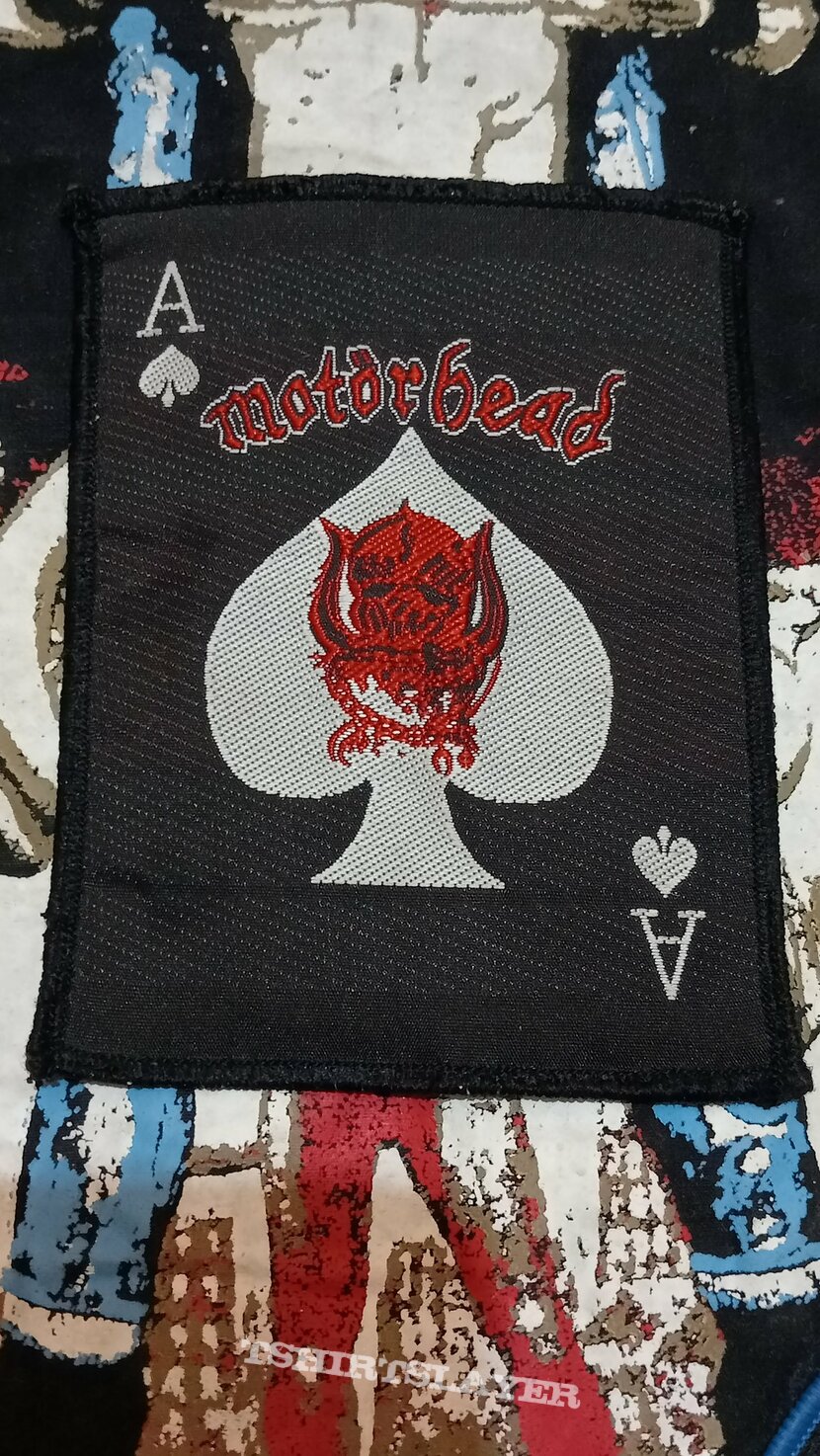 Motörhead - Ace Of Spades woven patch